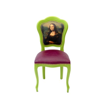 Designová židle Za úsměvem Mony Lisy