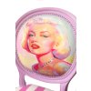 Designová židle Pink Icon