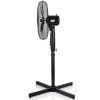 aerson standventilator schwarz bodenventilator windmaschine luftkuehler oszillierend 50w~2