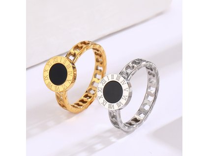 Devil eye ring by Luxelle Paris