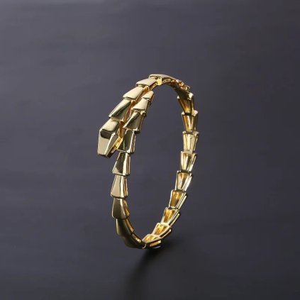 Cobra Twist Bracelet by Luxelle Paris