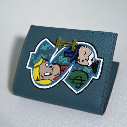 Wallet Élégance H-Clasp – Limited Edition 1/1 (hand-painted)