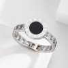 Devil eye ring by Luxelle Paris