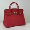 Icona 30 Handbag in Togo Leather