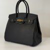 Icona 30 Handbag in Togo Leather