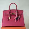Icona 35 Handbag in Togo Leather