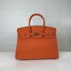 Icona 35 Handbag in Togo Leather