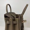 Handtasche Icona 25 aus Togo-Leder