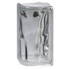 Luxfera Wave Angolare Corner 19x19x8 cm, kulatý roh, s vlnkou, čirá – Vitrablok Basic 1919-8WANG