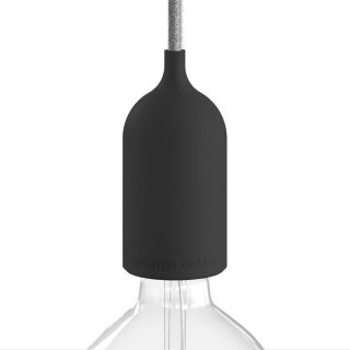 na objimka ip65 silikonova eiva silipasti zarovku e27 Schwarz