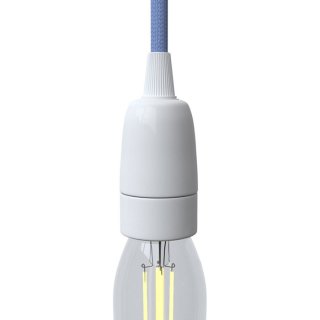 na e14 porcelci zarovku porcelanova objimka Weiß