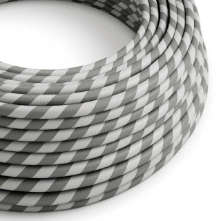 textilni vertigo vzorem and silver erm55 kabel grey se