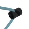 plastovy hacek na 8mm plastihok kabel 2x0 do Schwarz