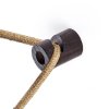 2x0 8mm dreveny do wooky hacek kabel na Holzeffekt Wenge