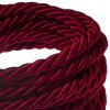 xl 16bordeaux leskem lanovy hedvabny vinova vysokym kabel s -