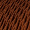 - matny krouceny cinnamon hnedy kabel tc23 brown