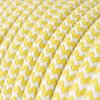 corn vzorem se white and rz10 opleteny kabel zigzag yellow