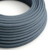 se rz25 ocean grey blue stone zigzag and vzorem opleteny kabel