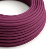 - kabel vinovy matny burgundy textilni rc32