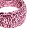 kabel pixel rx00 pink textilni vzorovany palette