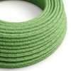 rx08 textilni kabel zeleny bronte green