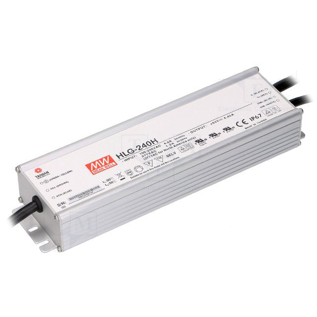 Zasilacz do oświetlenia LED Mean Well serii HLG