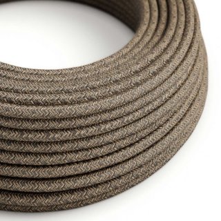 kabel-w-oplocie-naturalny-brązowy-creative-cables-RN04