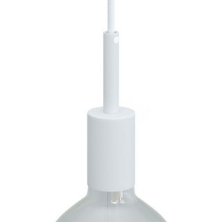 e27 cm 7 clamp oprawka elegant metal metalowa biały matowy