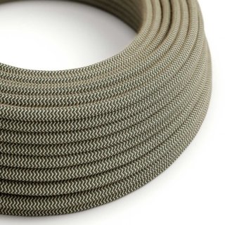 w w kabel oplocie zygzaki beige rd74 and green thyme