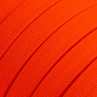 jedwabny swietlnego materialowy fluo cf15 lancucha kabel pomaranczowy - do