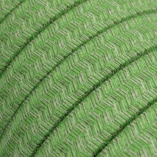 Kabel tekstylny do łańcucha świetlnego "Bronte zielony" CX08 - bawełniany