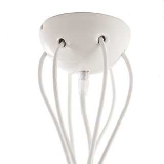 ceramiczna mm siedmioma 130 podsufitka lamp do z otworami biały