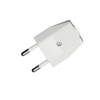 Płaska wtyczka do gniazdka 230 V 10 A dwubiegunowa Creative Plug