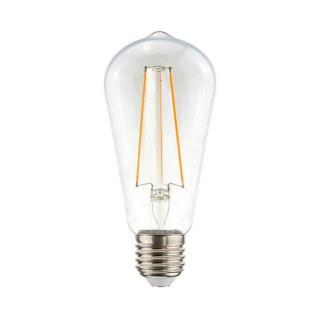 Żarówka filament E27 Spherical Long - ST64 | 4W | CRI80