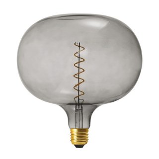 czarna cri80 - cobble sciemnialna 4w duza smoky d220 e27 zarowka