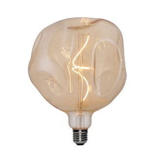 designerska - g180 e27 gold 5w cri80 bumped zarowka sciemnialna