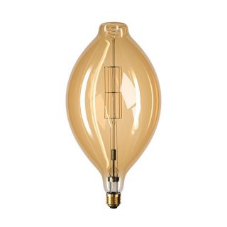 Ściemnialna żarówka vintage E27 Linear Gold XXL - BT180 | 11W | CRI80