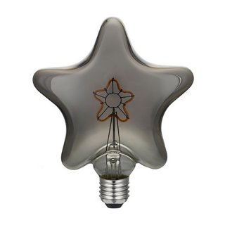 3w gwiazda sciemnialna smoky dekoratywna zarowka cri80 e27 star -