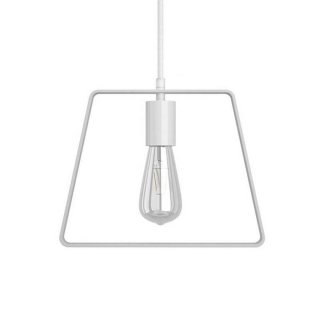 dued kablu base lampa na stylowa e27 biały