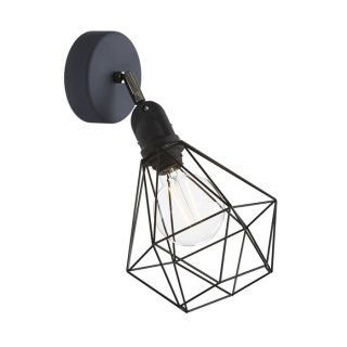 eiva ip65 z kinkiet fermaluce przegubem diamant regulowany zewnerzny czarny