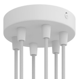 lamp do otworami 120 z podsufitka metalowa szescioma - mm biały matowy