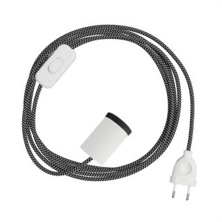 Lampka punktowa GU10 z kablem i wtyczką na włącznik SnakeBis Spotlight