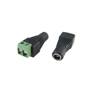 gniazdo ze dc srubowym zlaczem 2pin