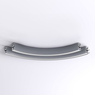 600mm svitidlo mikropryzmatyczny dyfuzora nt teplota anodowany r rplus wykonczenie 3000 klus rodzaj 14 barevna k 20w srebrny linearni serpent led kelviny