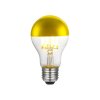 sciemnialna zarowka cri80 - gold 7w e27 dome lustrzana a60