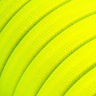 retaz zlty - svetelnu hodvabny latkovy pre cf10 kabel fluo