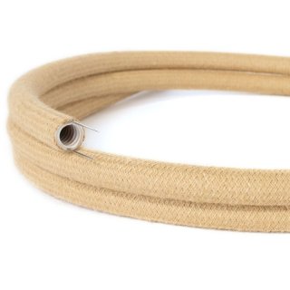 bezova opletena creative-tube prirodna chranicka kable - na jutou rn06