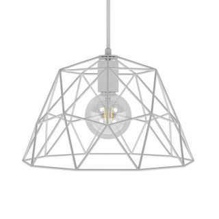 dratene s stinidlo dome e27 35cm objimkou xl biela