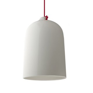 25cm campana tienidlo xl keramicke lesklá biela