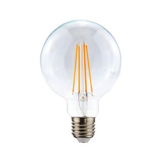 Filament žiarovka E27 G95 7,5W - stmievateľná